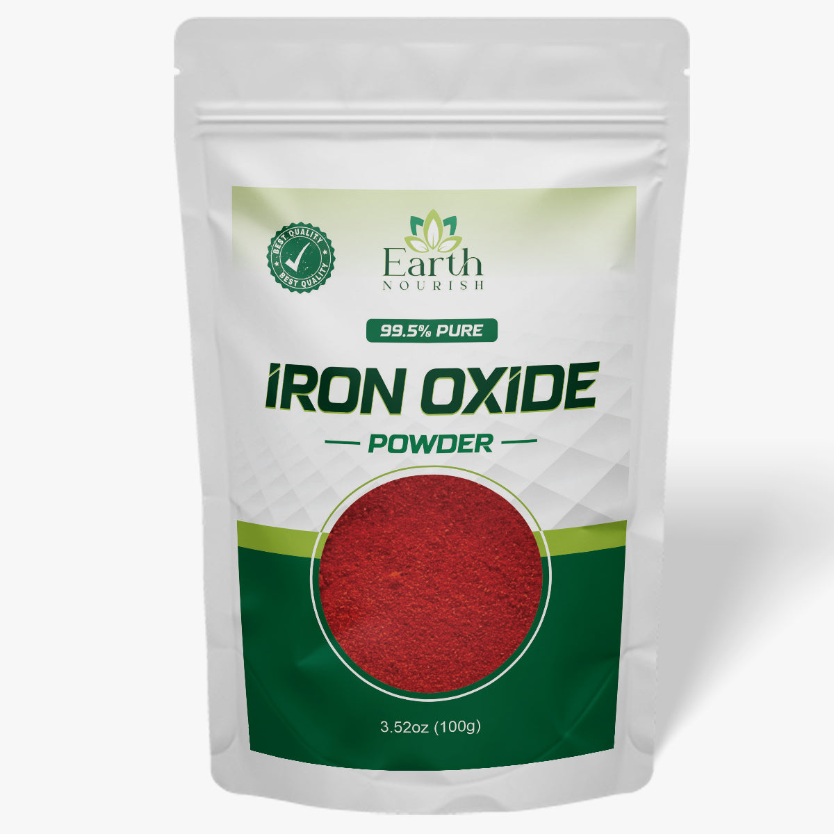 Iron Oxide (Red) Powder 100g – Cosmetic-Grade Pigment | Earth Nourish