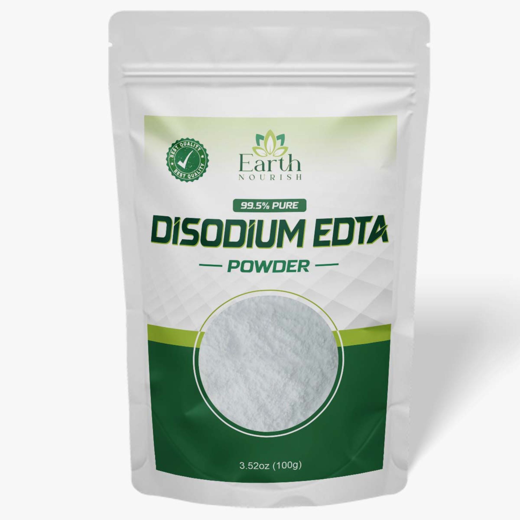 Disodium EDTA Powder 100g – Cosmetic-Grade Raw Material | Earth Nourish