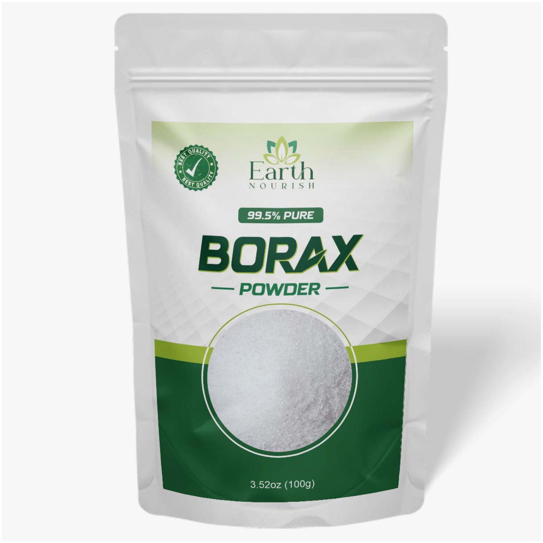 Borax Powder 100g – Cosmetic-Grade Raw Material | Earth Nourish