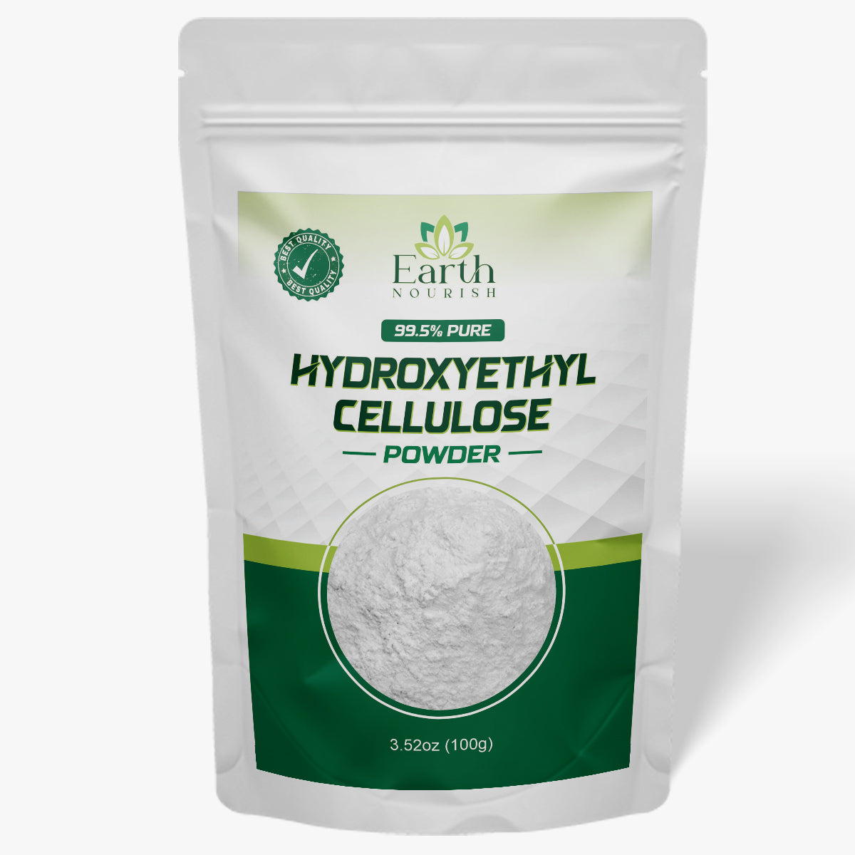 Hydroxyethyl Cellulose (HEC) Powder 100g – Cosmetic-Grade Raw Material | Earth Nourish