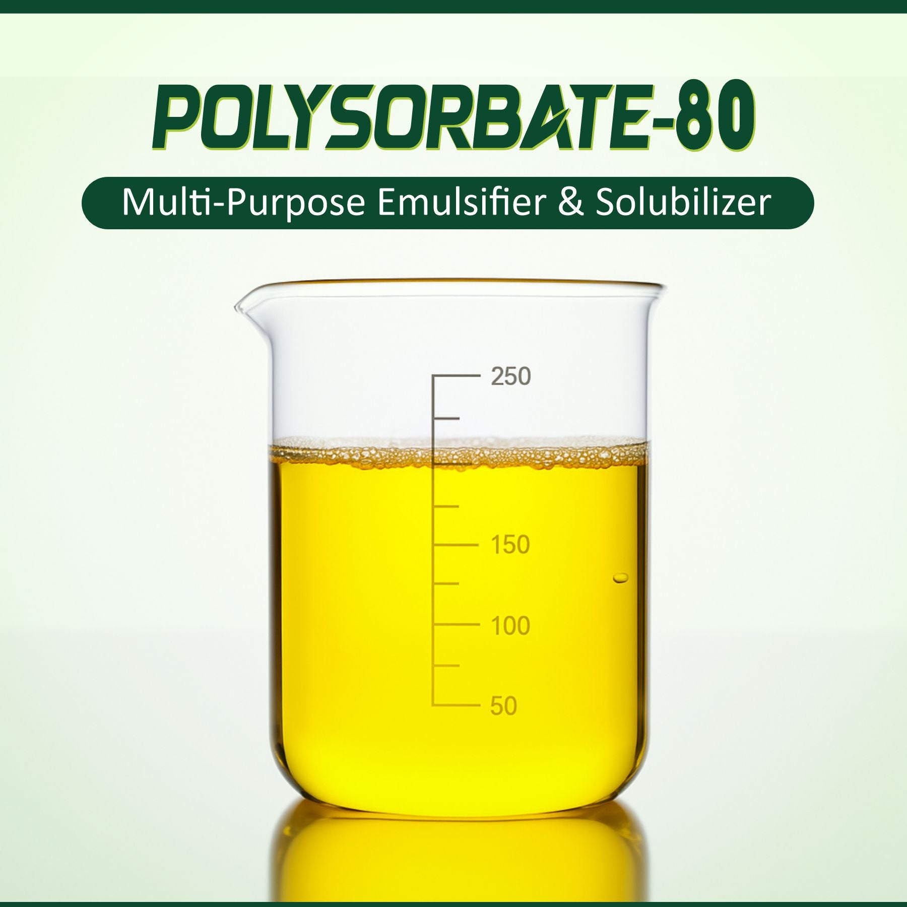 Polysorbate 80 – Cosmetic Grade Solubilizer & Emulsifier for Skincare & Haircare Formulations