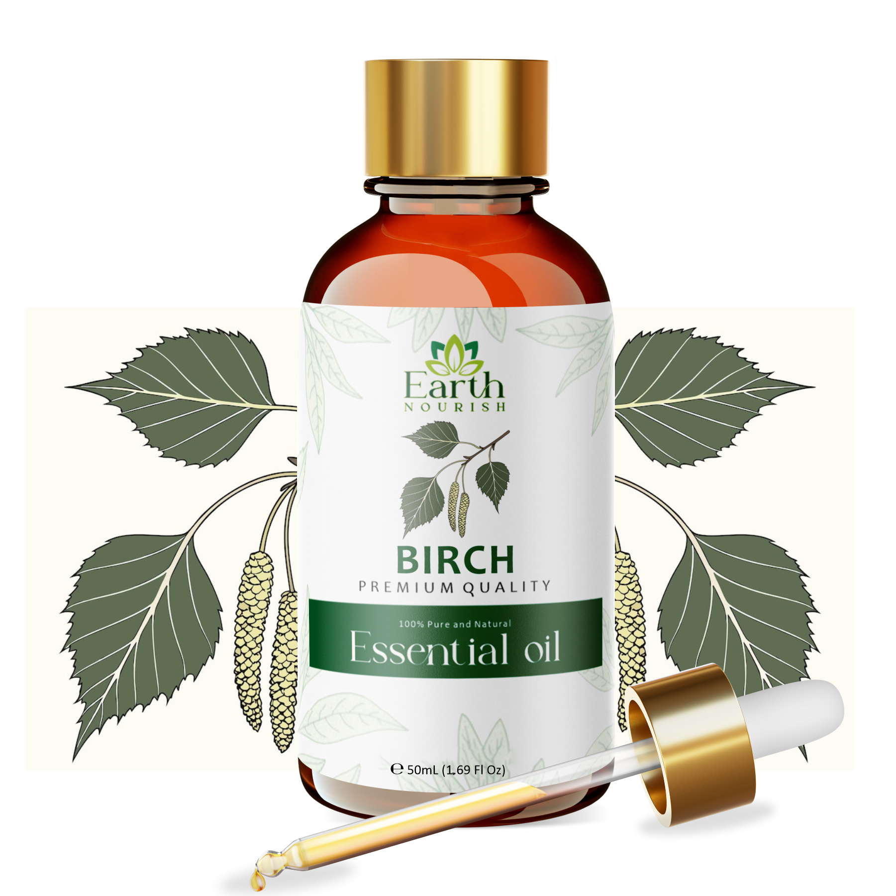 Birch Oil 30ml – Pure & Natural Essential Oil for DIY & Aromatherapy | Earth Nourish