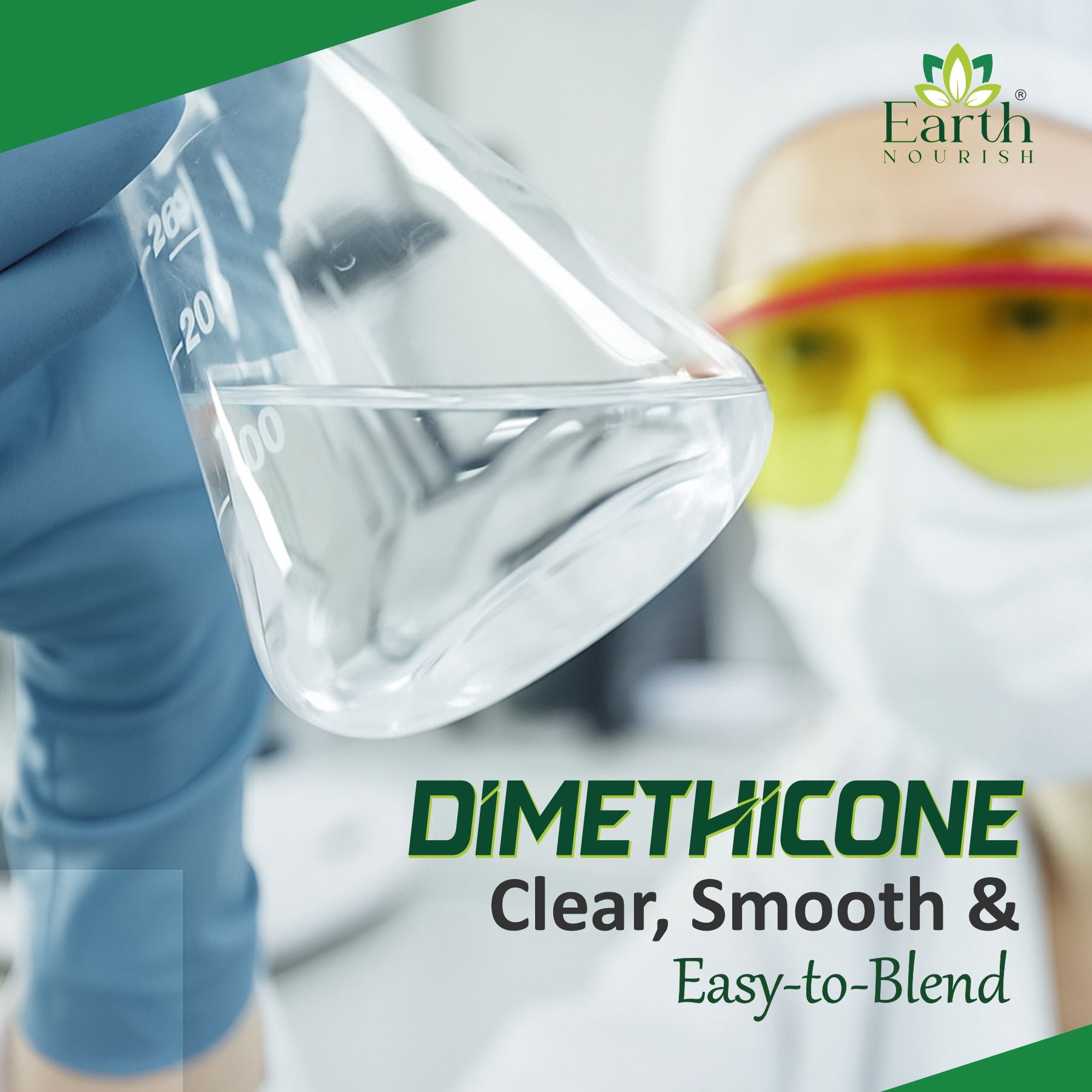 Title: Dimethicone (Silicone Oil) 100g – Cosmetic-Grade Raw Material | Earth Nourish