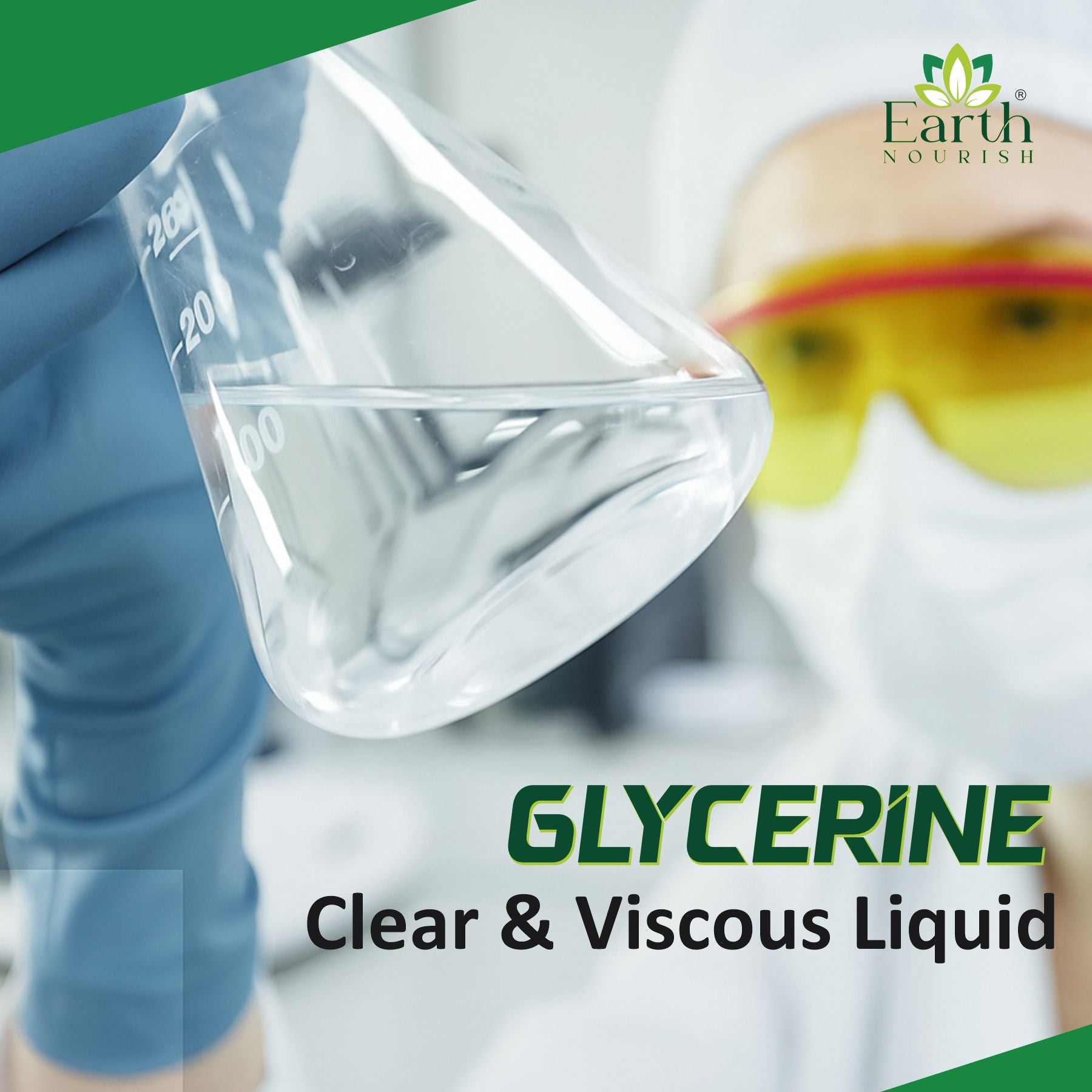 Glycerine 100g – Cosmetic-Grade Raw Material | Earth Nourish