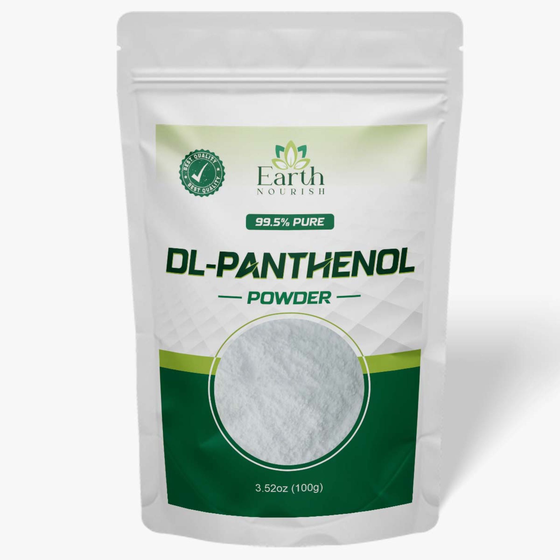 DL-Panthenol Powder 100g – Cosmetic-Grade Raw Material | Earth Nourish