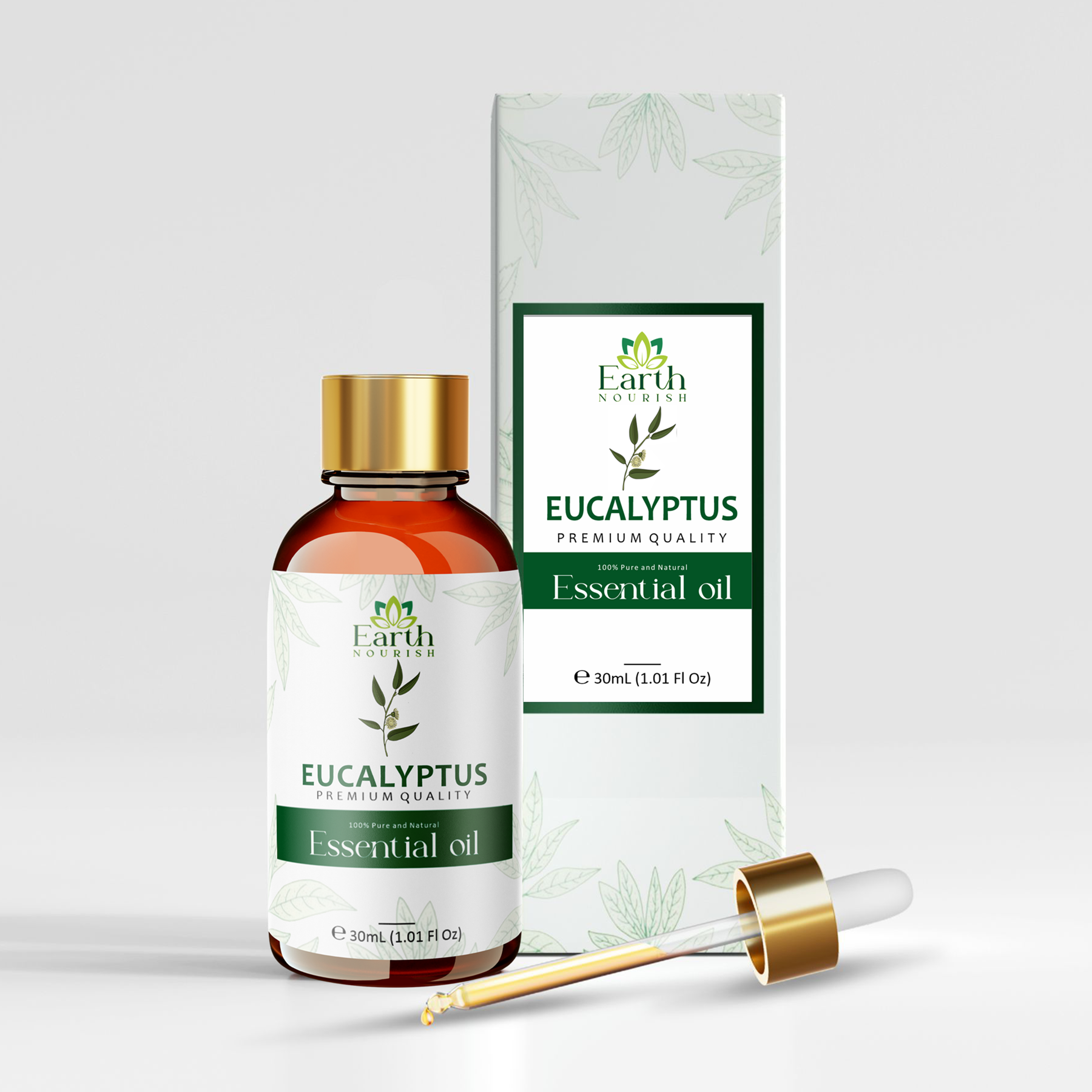 Eucalyptus Oil 50ml – Pure & Natural Essential Oil for DIY & Aromatherapy | Earth Nourish