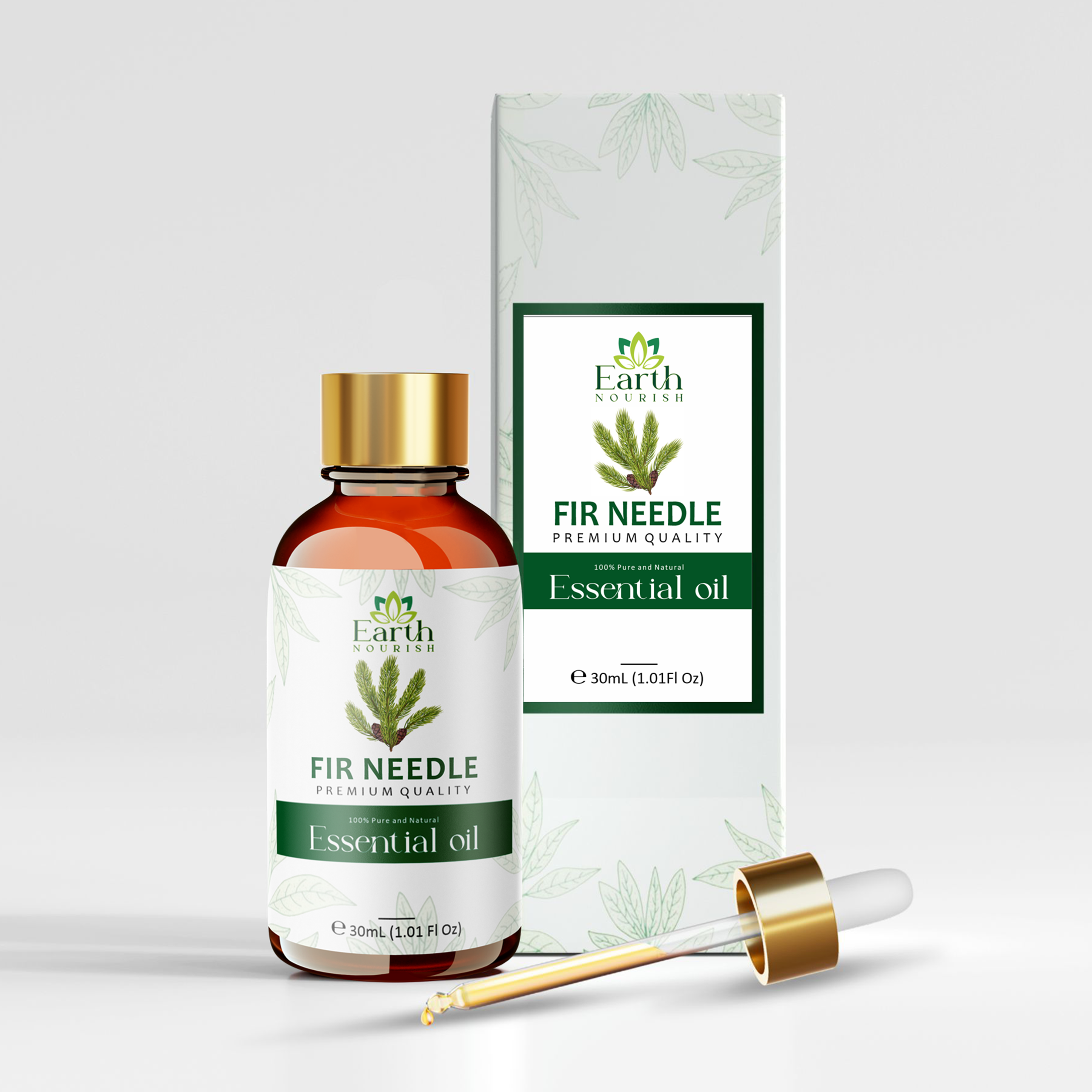 Fir Needle Oil 50ml – Pure & Natural Essential Oil for DIY & Aromatherapy | Earth Nourish