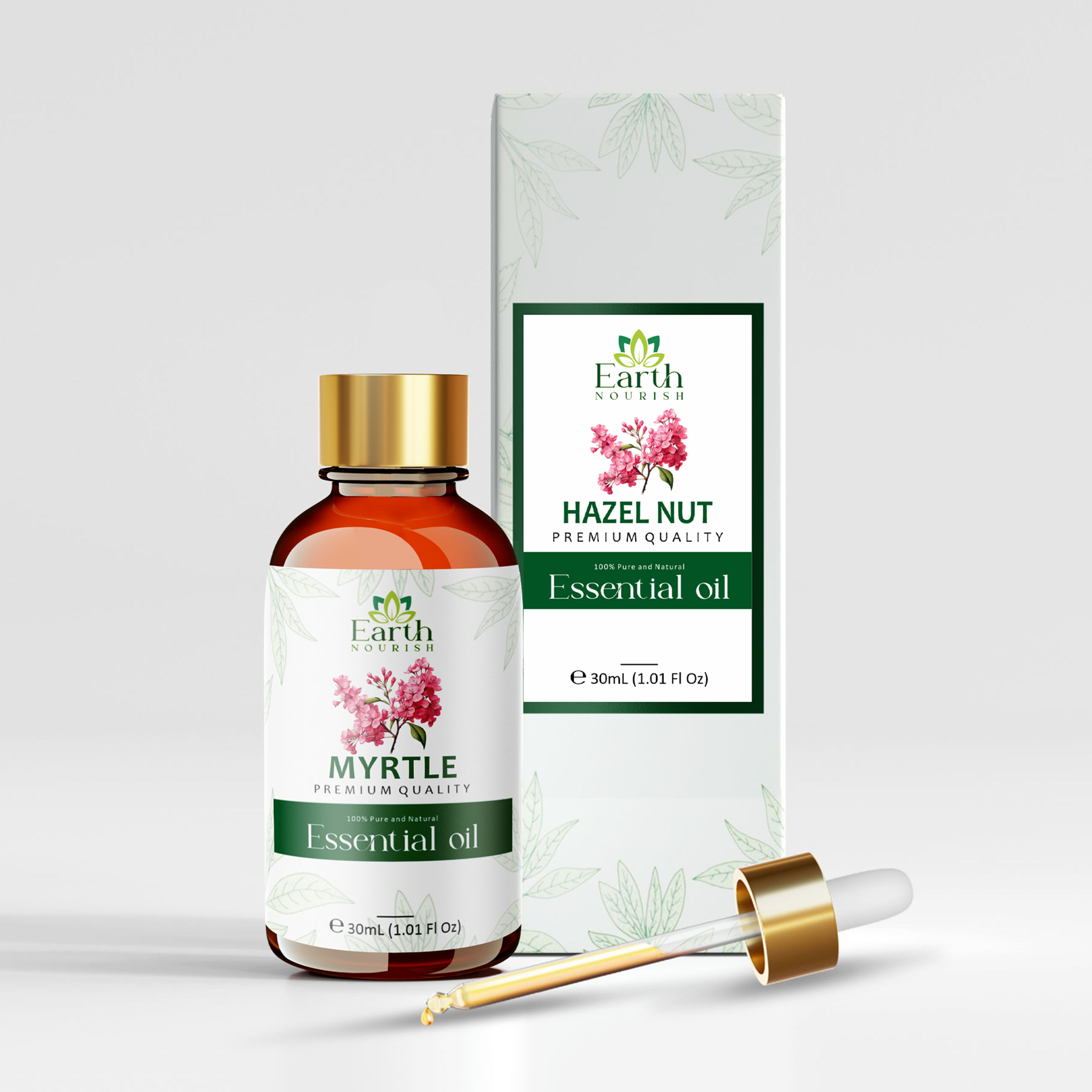 Myrtle Oil 50ml – Pure & Natural Essential Oil for Skin Clarifying & Fresh Aromatherapy | Earth Nourish