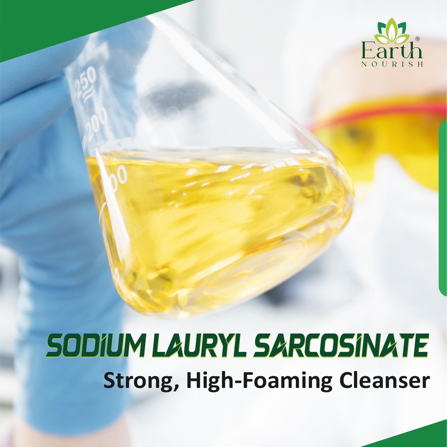 Sodium Lauryl Sarcosinate 100g – Cosmetic-Grade Raw Material | Earth Nourish