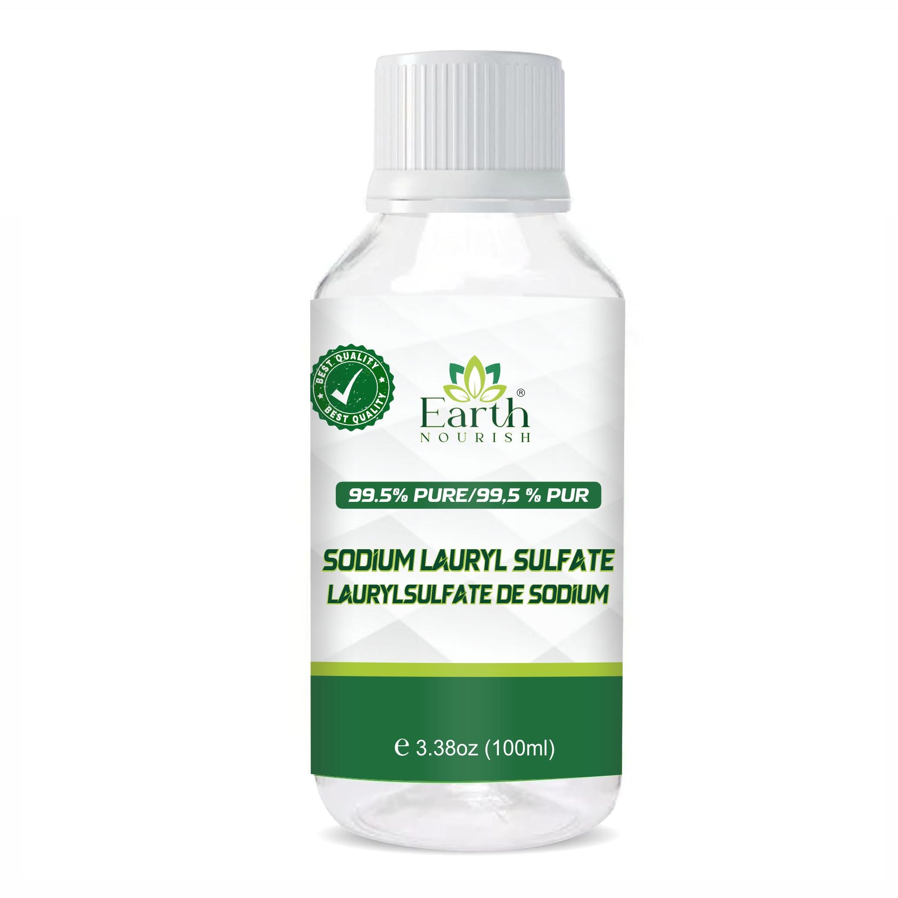 Sodium Lauryl Sulfate (SLS) 100g – Cosmetic-Grade Raw Material | Earth Nourish